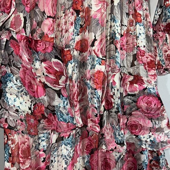 FREE PEOPLE ELLIATT DORIAN MAXI DRESS NWT XS - Picture 4 of 12